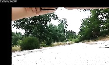 Exploring Outdoor Adventures - FIRST TIME OUTDOOR URINATION FOR HER EX WIFE