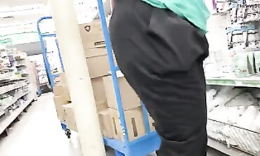 African BBW MILF Anal Close-Up: Wedgie, Booty & Nads Pt 2