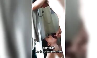 Amateur Cuckold Drilled by Epic Bimbos in Shower Creampie