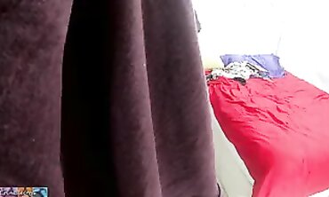 Step-mom Erin Electra Gets Stuck in Dress and Poked by Stepson