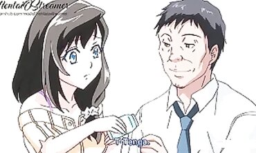Uncensored Anime: Fiancé Penetrates Near Hotwife