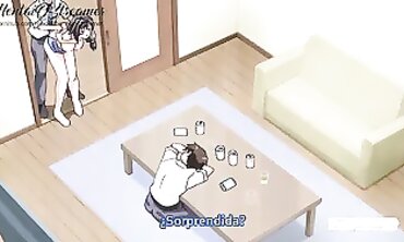 Uncensored Anime: Fiancé Penetrates Near Hotwife
