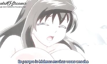 Uncensored Anime: Fiancé Penetrates Near Hotwife