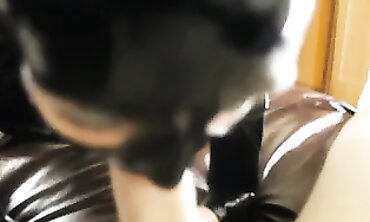 Eva Latex Takes an XXL Cock in a Rubber Fetish Scene