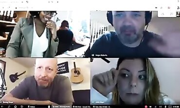 Busty Office Dame Stays Nude On Video Call