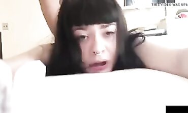 Hardly 18 Doofy Stepsister Gets Rough Anal Hardcore Sex