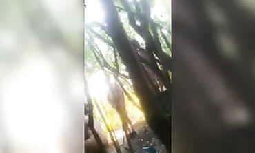 Public Group FKK with a MILF