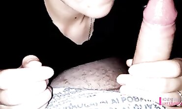 college girl Sucks Step Dad's Dick While Cougar Mom Works