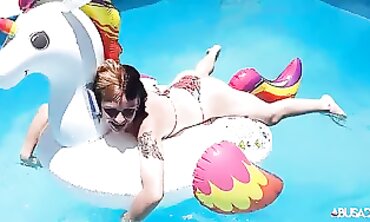 Candy and Joy Enjoy a Sexy Pool Session in Brazil