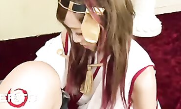 Erito: Oiled Japanese Milf Masseuse Gives Blowjob And Cowgirl Sex
