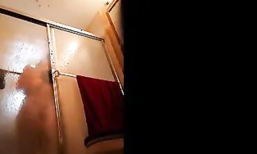 Hot Blonde MILF Gives Her Man A Surprise With Anal Sex In The Shower