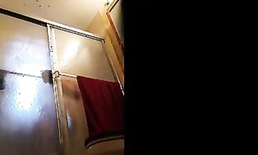 Hot Blonde MILF Gives Her Man A Surprise With Anal Sex In The Shower