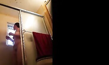 Hot Blonde MILF Gives Her Man A Surprise With Anal Sex In The Shower