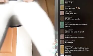French Hairy Webcam Model Shows Off Her Natural Assets