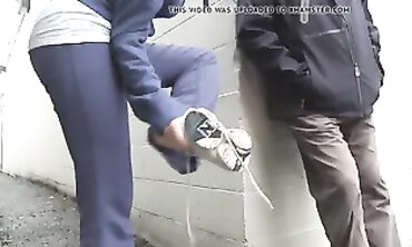 Mistress T Outdoor Foot Fetish