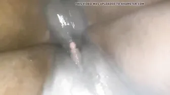 Ebony Amateur Gets Roughly Plowed Close-Up