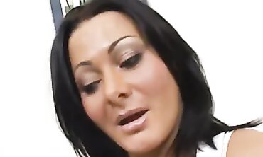 Sandra Romain Takes a Deep BBC Anal Pound