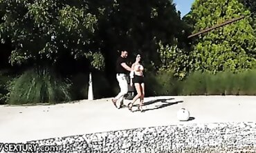 Public Pickup - Sexy Russian Babe Gets Anal Fucked Outdoors