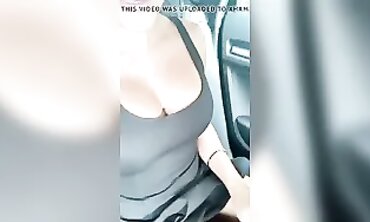 French MILF Orders Uber for Threesome Blowjob