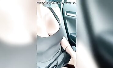 French MILF Orders Uber for Threesome Blowjob
