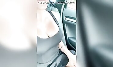 French MILF Orders Uber for Threesome Blowjob
