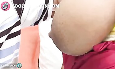 Interracial BBW with Huge Dark Tits