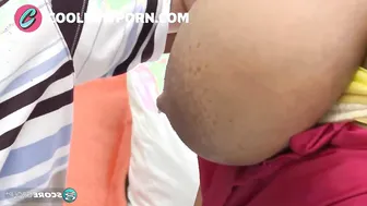 Interracial BBW with Huge Dark Tits