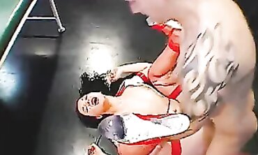 Voluptuous Nurse Maria Takes a Hardcore Bukkake