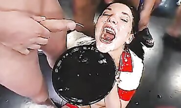 Voluptuous Nurse Maria Takes a Hardcore Bukkake