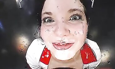 Voluptuous Nurse Maria Takes a Hardcore Bukkake