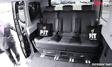 Lindsey Olsen Gets Fucked by Uber Driver in Traffic