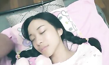 Teenage Petite Cutie's First Time Anal with Older Stepsister