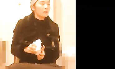 Asian Hairy Girls Squatting on the Toilet Compilation 5