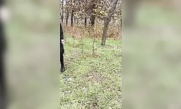 Vikkie Sexy's Outdoor Adventure: Stunning Blonde Babe Gets Fucked In The Forest