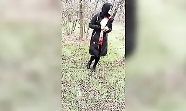 Vikkie Sexy's Outdoor Adventure: Stunning Blonde Babe Gets Fucked In The Forest