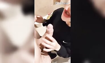 Deep Throat Blowjob With A Big Cock