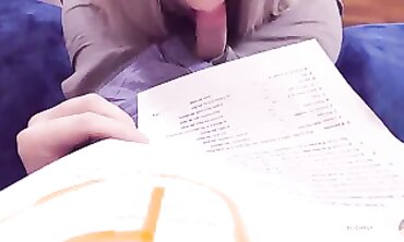 Stepdaughter Gets Spanked and Creampied for Bad Grades