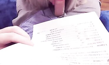 Stepdaughter Gets Spanked and Creampied for Bad Grades
