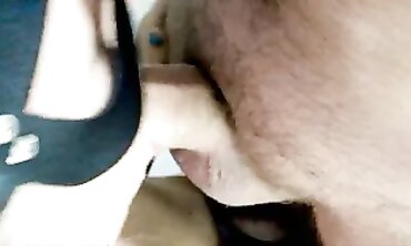 Close-Up Deep Throat Blowjob and Cum Swallowing