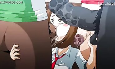 My Hero Academia" Animated Parody - Group Sex Party with Gaping Girls!