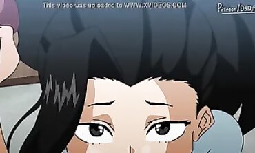 My Hero Academia" Animated Parody - Group Sex Party with Gaping Girls!