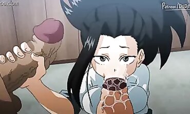 My Hero Academia" Animated Parody - Group Sex Party with Gaping Girls!
