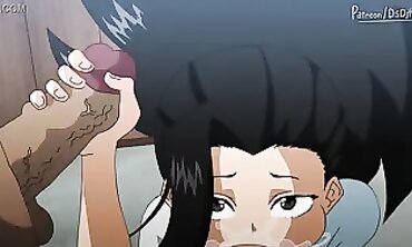 My Hero Academia" Animated Parody - Group Sex Party with Gaping Girls!