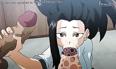 My Hero Academia" Animated Parody - Group Sex Party with Gaping Girls!
