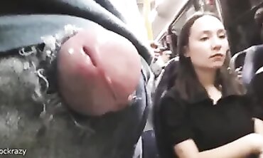 Amateur Flashing Thick Dick Through Torn Leggings