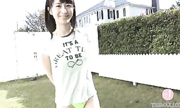 Japanese Beauty's Bouncing Big Tits While Jumping Rope