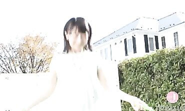 Japanese Beauty's Bouncing Big Tits While Jumping Rope