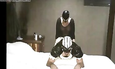 Nice Maid Pegging Her Lover