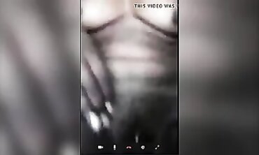 barely legal African Babe Striptease Webcam Show