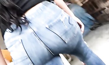 Nice Latina College Girl With Big Ass